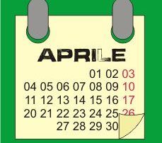 il calendario delle semine ad aprile