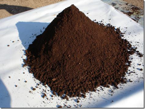 vermicompost vagliato