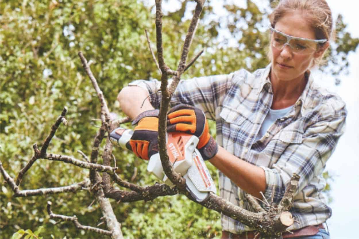 potare con GTA 26 STIHL