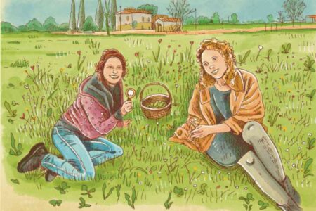 erbe spontanee con francesca e wateki